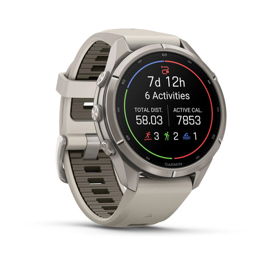 fenix 9 Pro AMOLED inReach 43 mm Titan Fog Gray