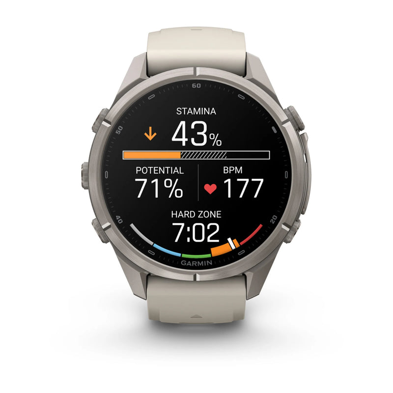 Load image into Gallery viewer, fenix 9 Pro AMOLED inReach 43 mm Titan Fog Gray
