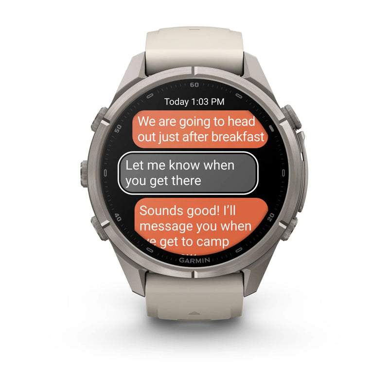 Load image into Gallery viewer, fenix 9 Pro AMOLED inReach 43 mm Titan Fog Gray
