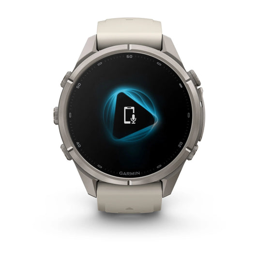fenix 9 Pro AMOLED inReach 43 mm Titan Fog Gray