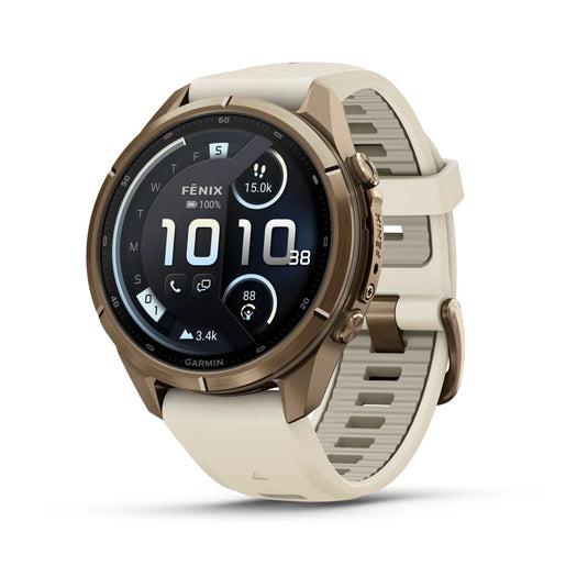 Garmin Fenix 9 Pro AMOLED inReach 43mm Titan Gold French Gray