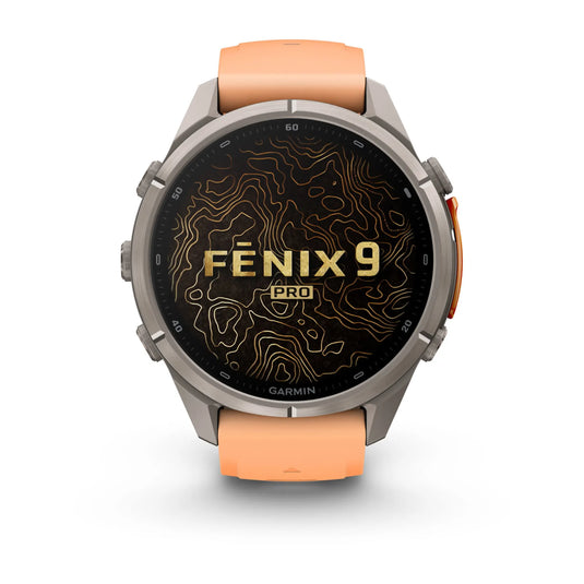 fenix 9 Pro AMOLED inReach 43 mm Titan Shell Pink Orange