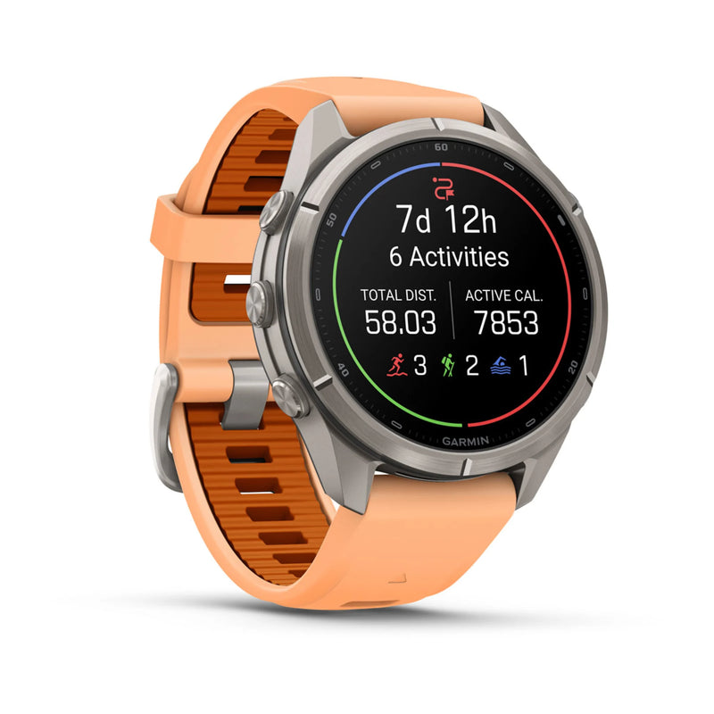 Load image into Gallery viewer, fenix 9 Pro AMOLED inReach 43 mm Titan Shell Pink Orange

