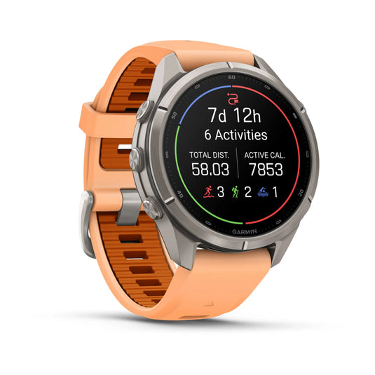 fenix 9 Pro AMOLED inReach 43 mm Titan Shell Pink Orange