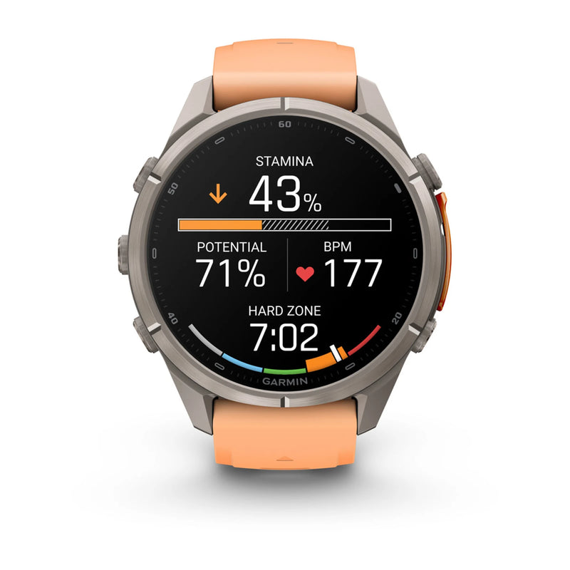 Load image into Gallery viewer, fenix 9 Pro AMOLED inReach 43 mm Titan Shell Pink Orange
