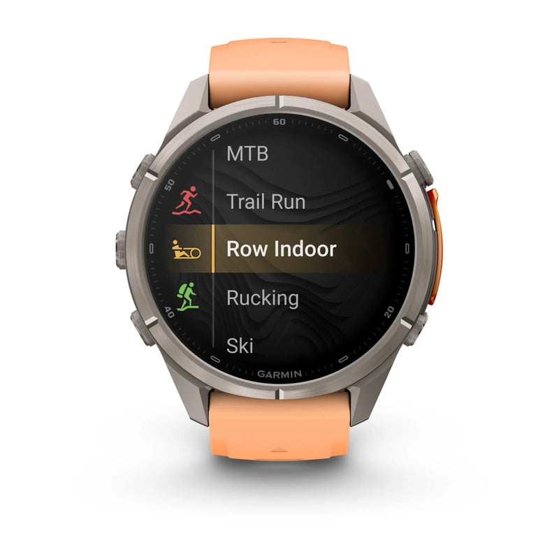 Load image into Gallery viewer, fenix 9 Pro AMOLED inReach 43 mm Titan Shell Pink Orange
