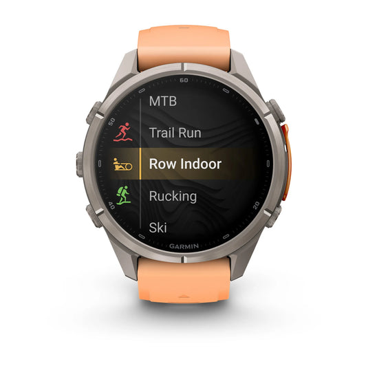 fenix 9 Pro AMOLED inReach 43 mm Titan Shell Pink Orange