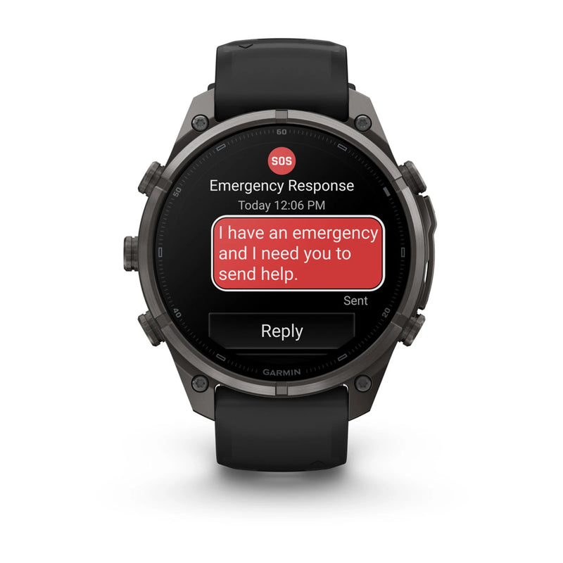 Load image into Gallery viewer, fenix 9 Pro AMOLED inReach 47 mm Titan DLC Carbon Gray

