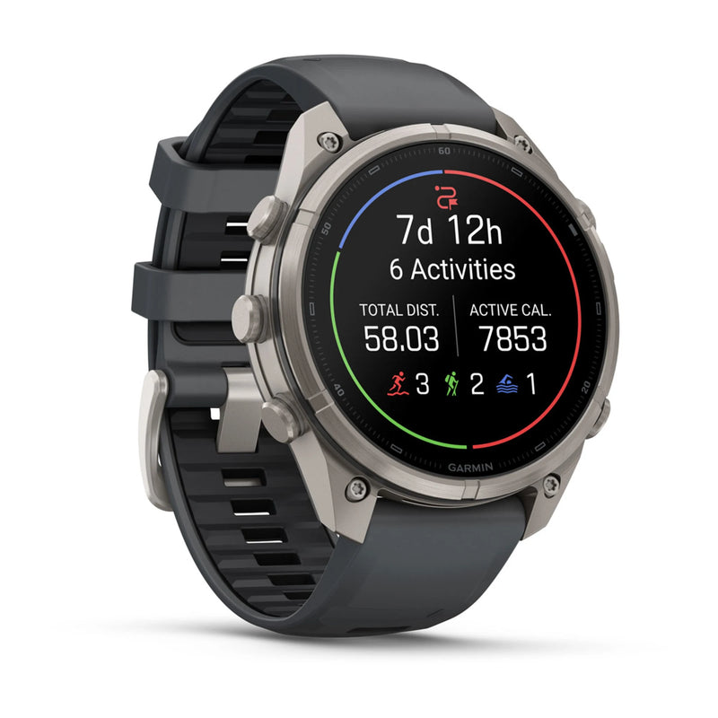 Încărcați imaginea în vizualizatorul Galerie, fenix 9 Pro AMOLED inReach 47 mm - Titan Grafit
