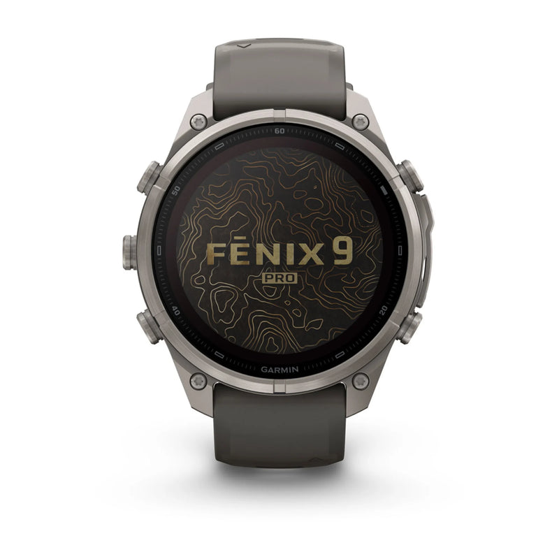 Încărcați imaginea în vizualizatorul Galerie, fenix 9 Pro SOLAR inReach 47 mm - Titan Gray
