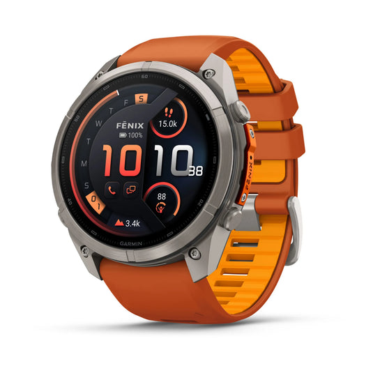 Garmin Fenix 9 Pro AMOLED inReach 51mm Titan Autumn Orange
