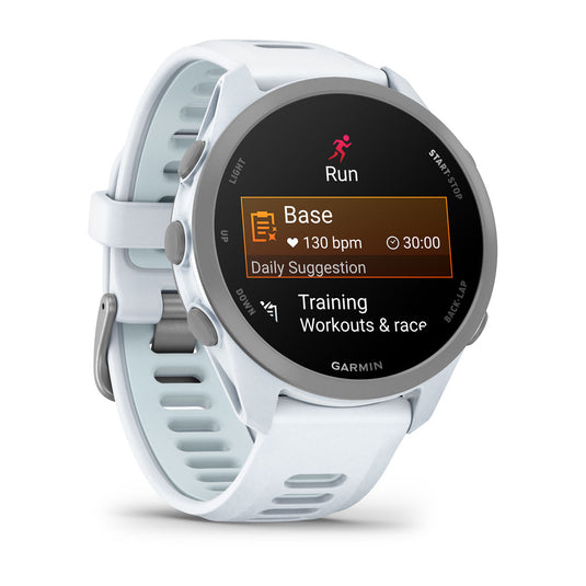 Forerunner 170 Music - 43mm - Whitestone | Cloud Blue