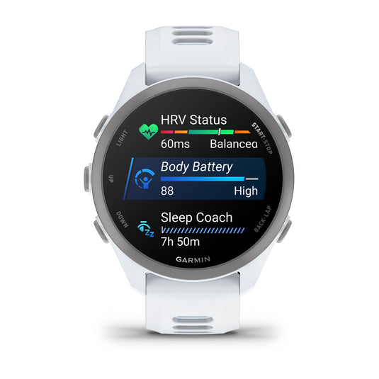 Forerunner 170 Music - 43mm - Whitestone | Cloud Blue