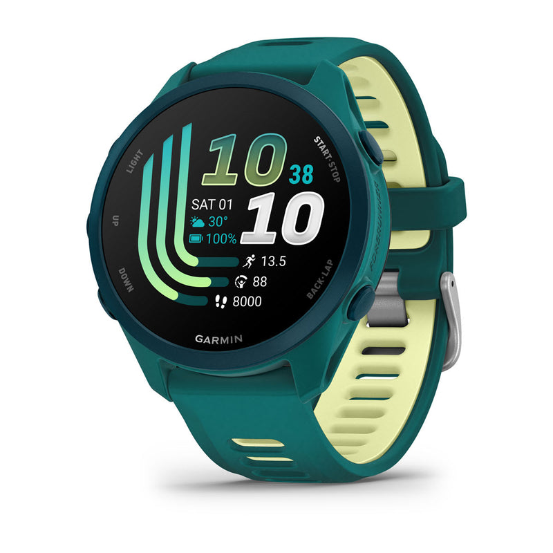 Încărcați imaginea în vizualizatorul Galerie, Forerunner 170 Music - 43mm - Teal Green | Citron
