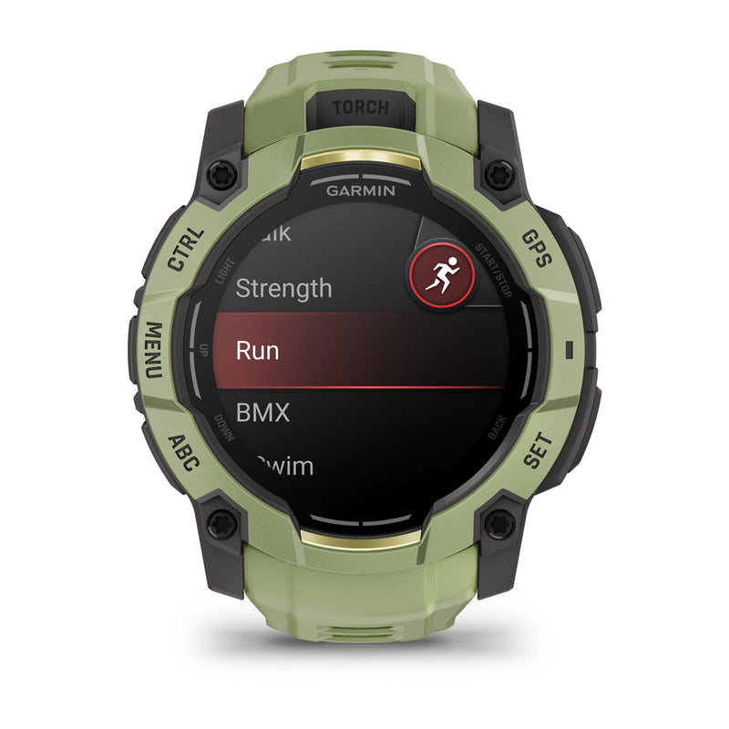 Încărcați imaginea în vizualizatorul Galerie, Instinct 3 - 50 mm AMOLED - Fern green | Gray

