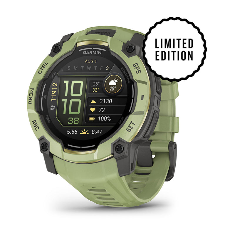 Încărcați imaginea în vizualizatorul Galerie, Instinct 3 - 50 mm AMOLED - Fern green | Gray
