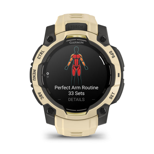 Instinct 3 - 45 mm AMOLED - Citrine | Gray