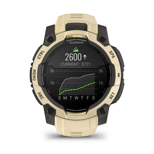 Instinct 3 - 45 mm AMOLED - Citrine | Gray