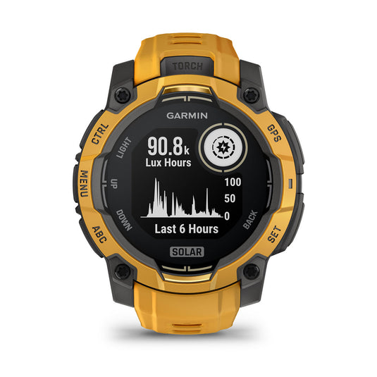 Instinct 3 - 45 mm Solar - Sunburst | Gray - smartwatch robust cu GPS