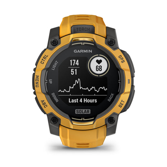 Instinct 3 - 45 mm Solar - Sunburst | Gray - smartwatch robust cu GPS