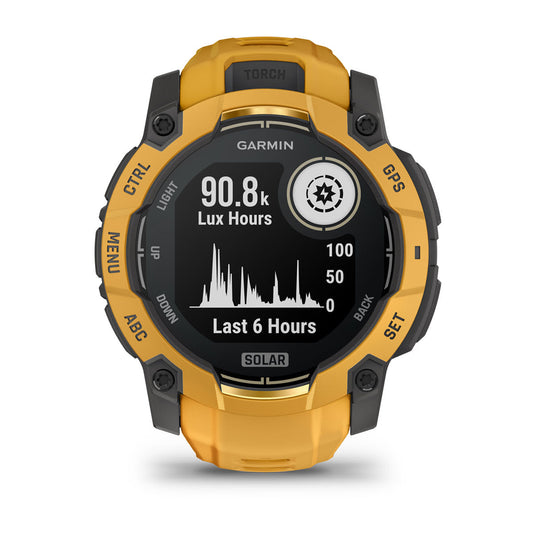 Instinct 3 - 50 mm Solar - Sunburst | Grey - smartwatch robust cu GPS