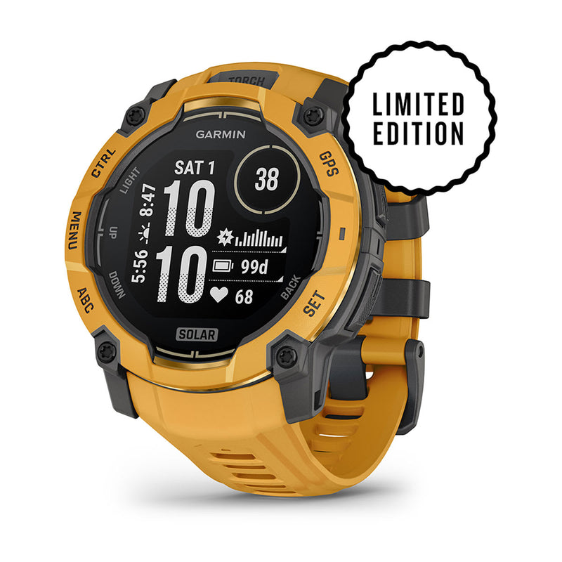 Încărcați imaginea în vizualizatorul Galerie, Instinct 3 - 50 mm Solar - Sunburst | Grey - smartwatch robust cu GPS

