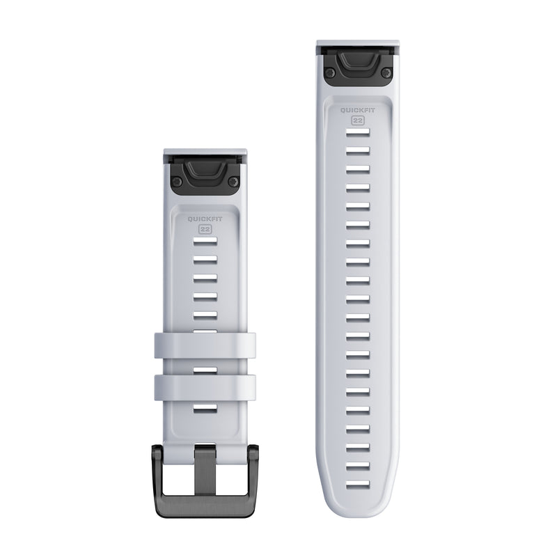 Încărcați imaginea în vizualizatorul Galerie, Curea silicon - QuickFit 22 watch band - Whitestone
