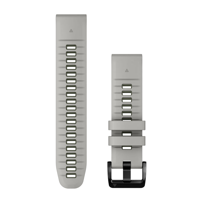 Load image into Gallery viewer, Curea silicon - QuickFit 22 watch band - Fog Gray Moss
