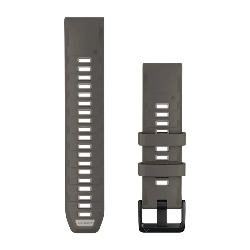 Load image into Gallery viewer, curea silicon - QuickFit 22 watch band - Pebble Gray I Silver Gray
