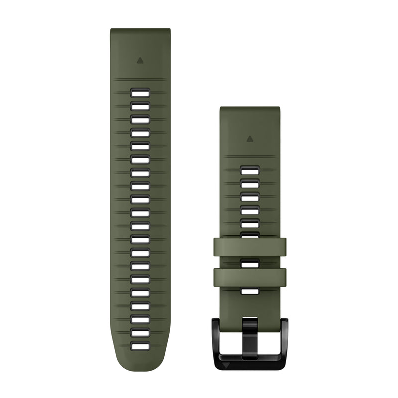 Încărcați imaginea în vizualizatorul Galerie, Curea silicon - QuickFit 22 watch band - Moss | Graphite
