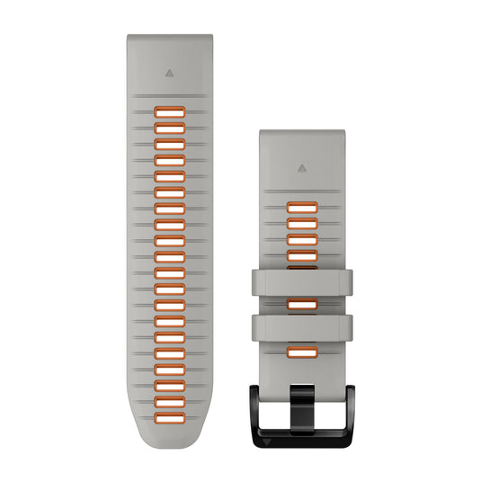 Curea silicon - QuickFit 26 - Fog Gray | Ember Orange