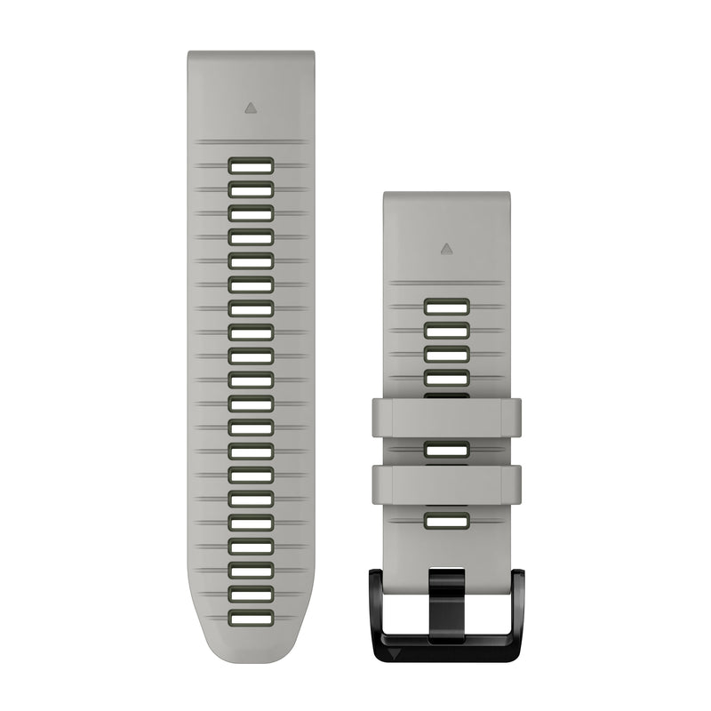 Încărcați imaginea în vizualizatorul Galerie, Curea silicon - QuickFit 26 - Fog Gray | Moss
