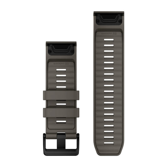curea silicon - QuickFit 26 watch band - Pebble Gray