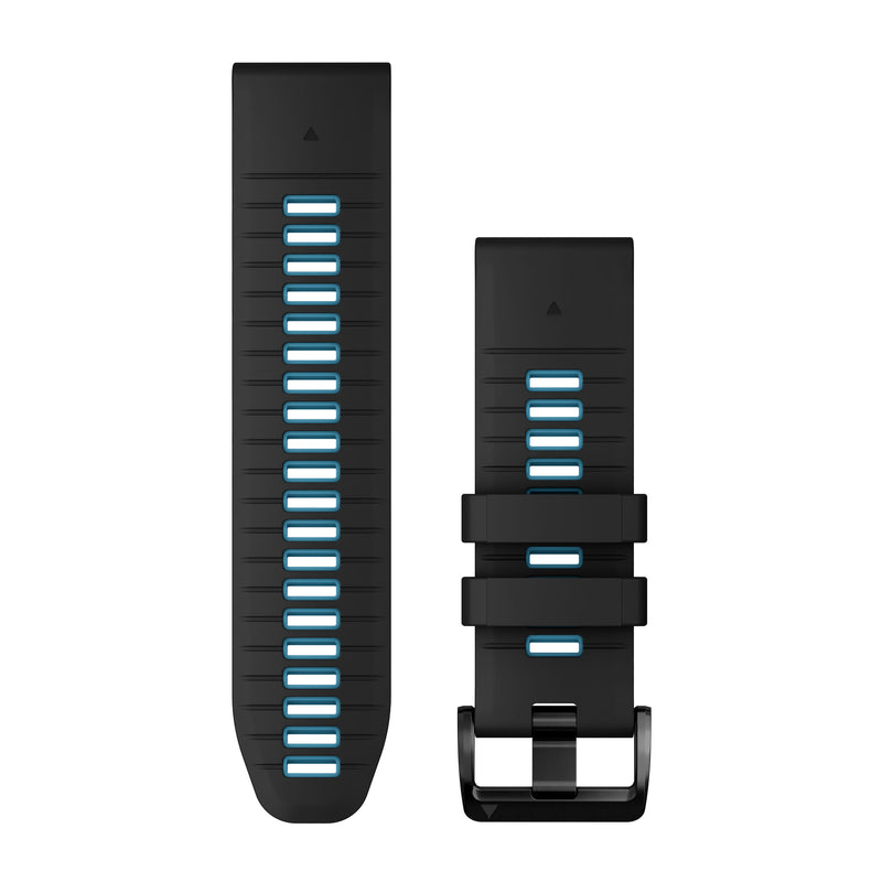 Încărcați imaginea în vizualizatorul Galerie, Curea silicon - QuickFit 26 - Black | Cirrus Blue
