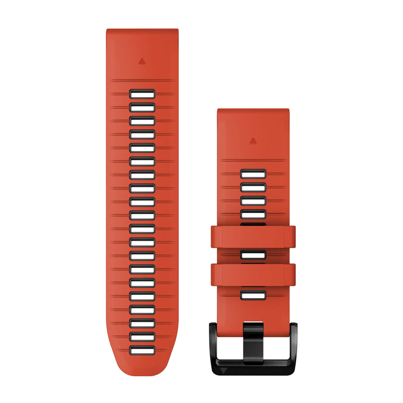 Încărcați imaginea în vizualizatorul Galerie, Curea silicon - QuickFit 26 - Flame Red | Graphite

