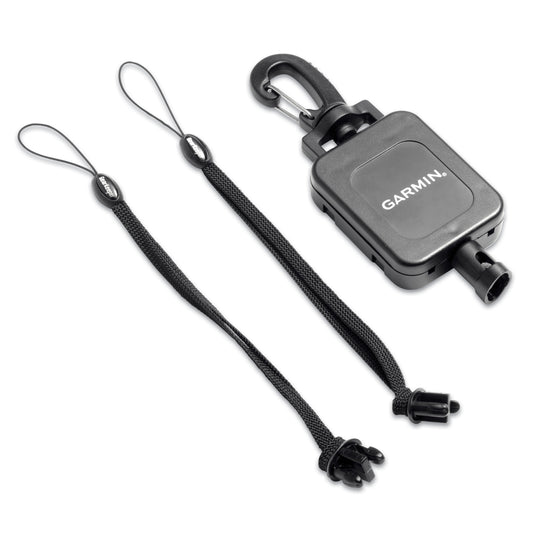 Device safety line. automatically retracts