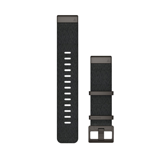 Curea nailon - QuickFit 22 - MARQ Jacquard-Wave - heathered black