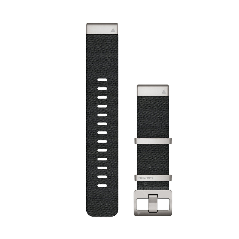 Încărcați imaginea în vizualizatorul Galerie, Curea nailon - QuickFit 22 - MARQ Jacquard-Wave - black nylon
