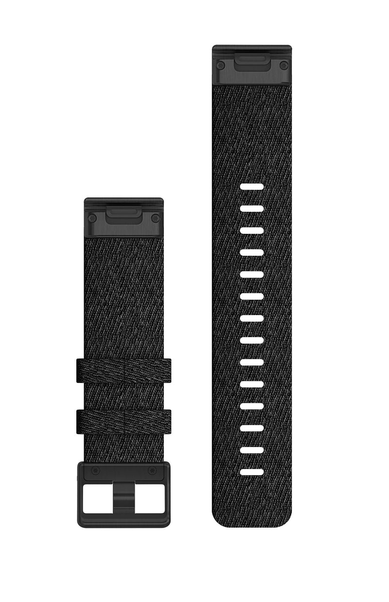 Încărcați imaginea în vizualizatorul Galerie, Curea nailon - QuickFit 22 - Heathered Black nylon
