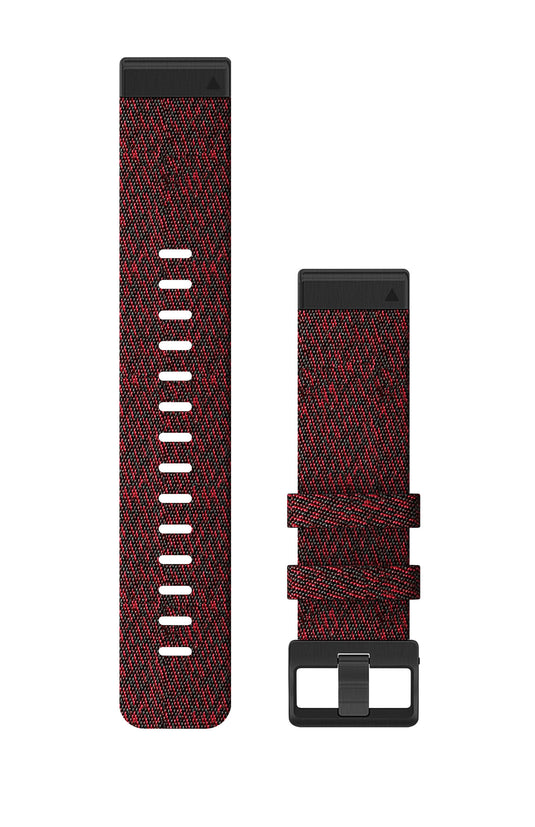 Curea nailon - QuickFit 22 - Heathered Red nylon