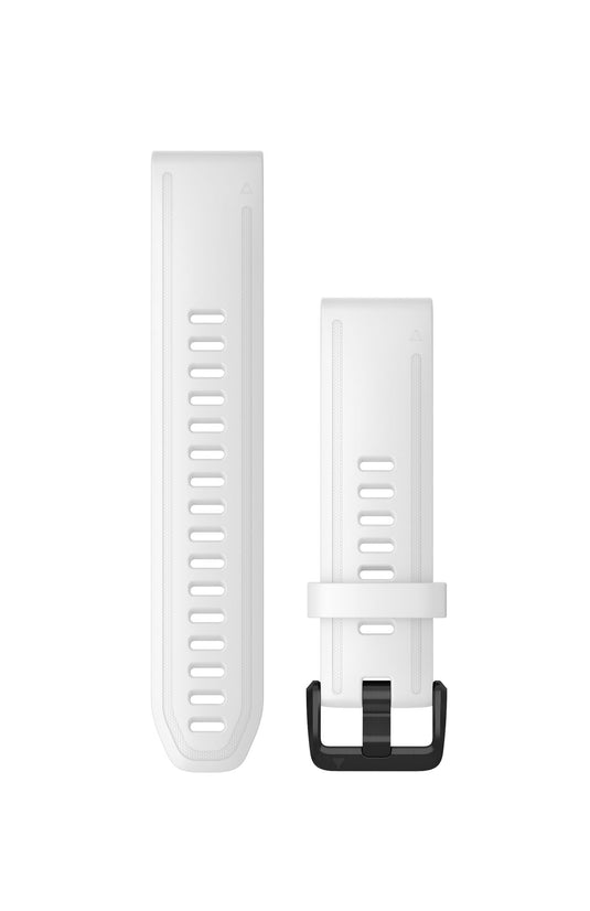 Curea silicon - QuickFit 20 - White with Black Hardware