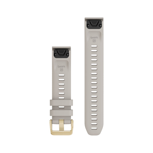 curea silicon - QuickFit 20 - Descent Mk2s - Light Sand Silicone Band