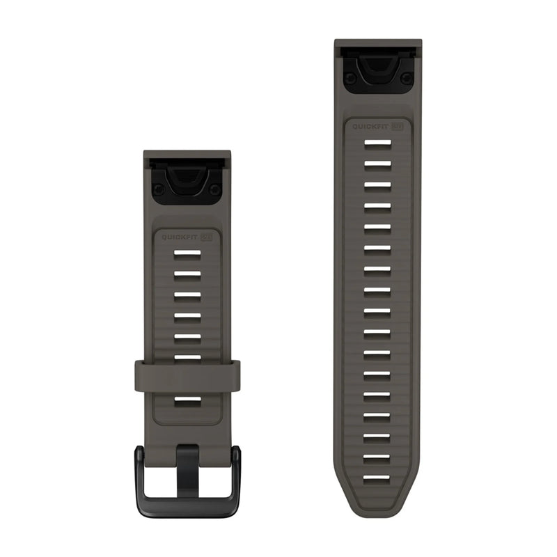 Încărcați imaginea în vizualizatorul Galerie, Garmin - curea silicon - QuickFit 20 watch band - Pebble Gray Silicone
