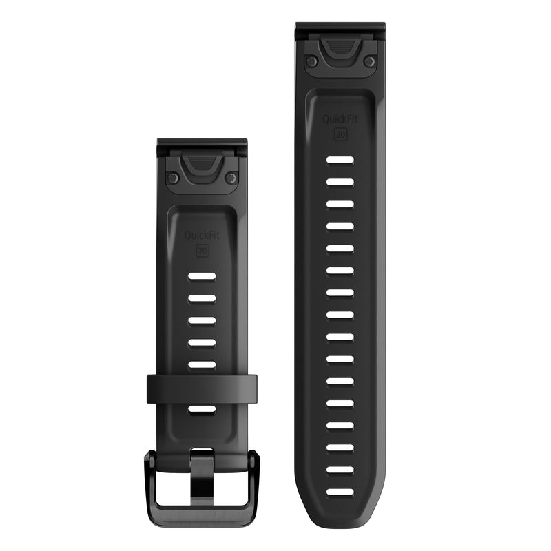 Încărcați imaginea în vizualizatorul Galerie, Curea silicon - QuickFit 20 - black
