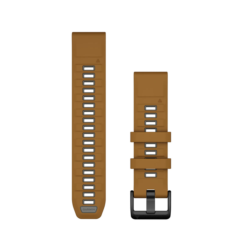 Load image into Gallery viewer, Curea silicon - QuickFit 22 watch band - Autum | Pebble gray Silicone
