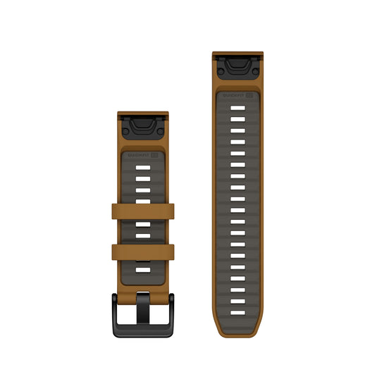 Curea silicon - QuickFit 22 watch band - Autum | Pebble gray Silicone
