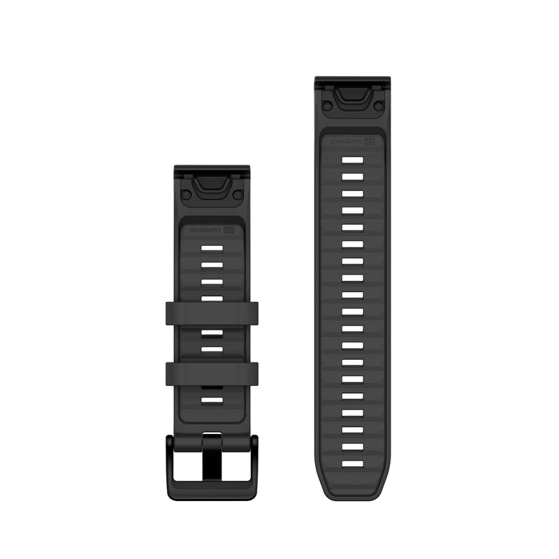 Încărcați imaginea în vizualizatorul Galerie, Curea silicon - QuickFit 22 watch band - Graphite Silicone
