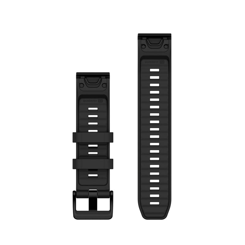 Încărcați imaginea în vizualizatorul Galerie, Curea silicon - QuickFit 22 watch band - Black Silicone
