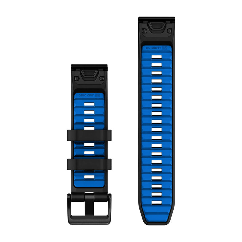 Load image into Gallery viewer, curea silicon - QuickFit 22 - Black I Pilot Blue
