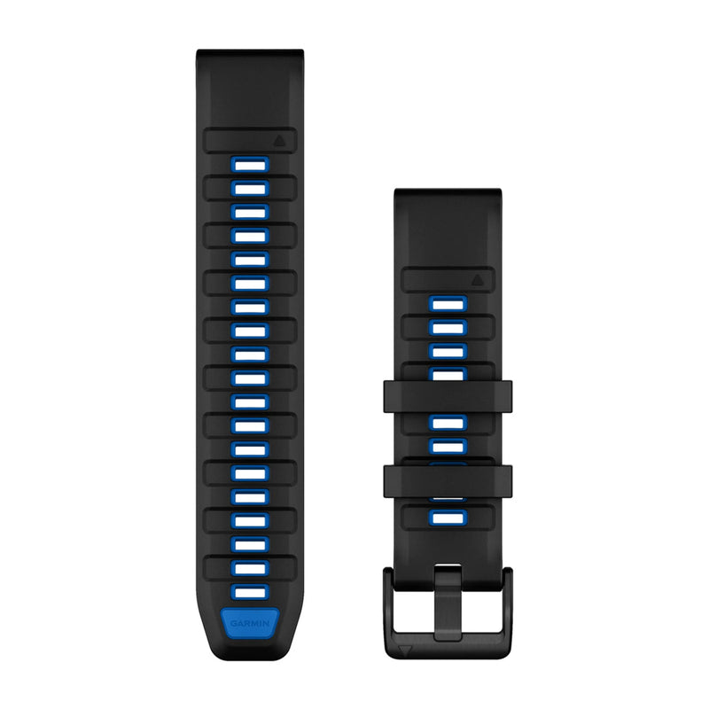 Load image into Gallery viewer, curea silicon - QuickFit 22 - Black I Pilot Blue
